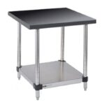 Metro SS work table LTSPB Phenolic top and Shelf