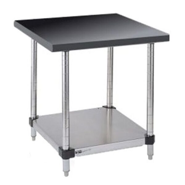 Metro SS work table LTSPB Phenolic top and Shelf