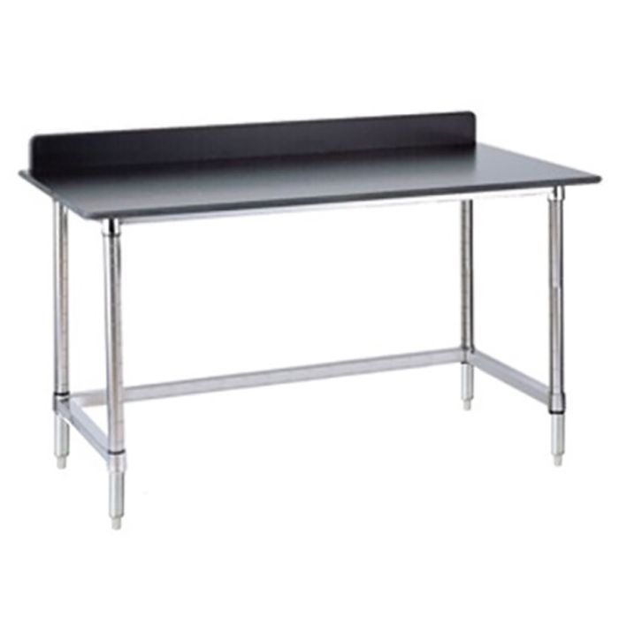 Metro Stainless Steel Work table Phenolic top black