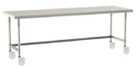 Metro Work Table Stainless TableWorx U Frame Mobile