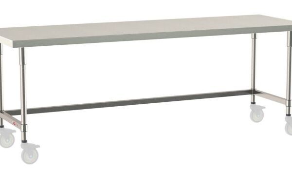 Metro Work Table Stainless TableWorx U Frame Mobile