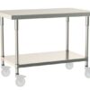 Metro Work Tables Stainless Steel with Shelf
