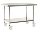Metro Work Tables Stainless Steel with Shelf