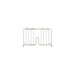 Metro shelf dividers stainless steel