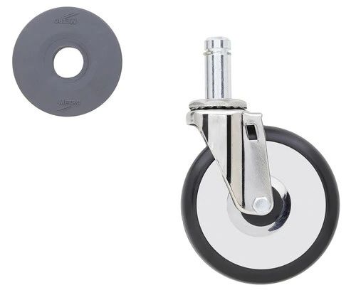 Metro swivel castor LD Ø mm unbraked