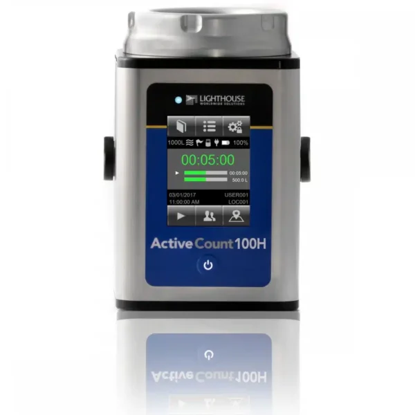 Lighthouse ActiveCount100H Portable Microbial Air Sampler Lighthouse ActiveCount100H Portable Microbial Air Sampler