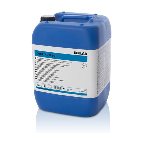 ecolab-cosa-cip-92-alkaline-cip-cleaner Ecolab COSA CIP 92 Non-Chlorinated Alkaline Cleaner